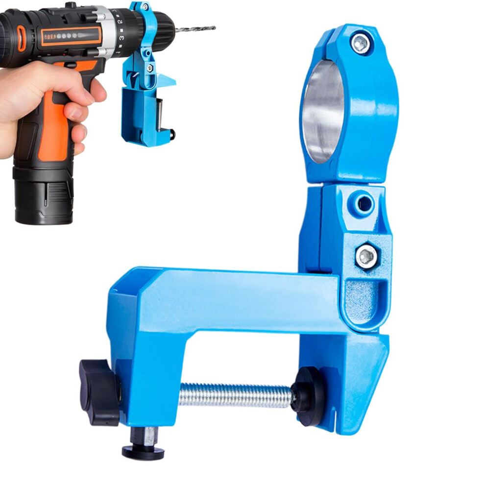 Adjustable Drill Stand Metal Drill Holder Aluminum Alloy Grinder Support For Horizontal Vertical Tilted Tables 9105992759651