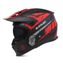Helmzubehör Motorradhelm Vintage Casque Moto,XXL,9