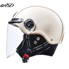 Helmzubehör Retro-Motorradhelme mit Harley-Motiv, weiß 2