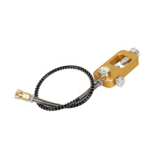 Diving Refill Adapter Aluminum Alloy With Gauge And Hose For Oxygen Cylinders Gold D