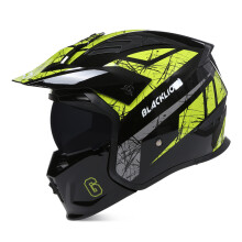 Helmzubehör Motorradhelm Vintage Casque Moto,XXL,4