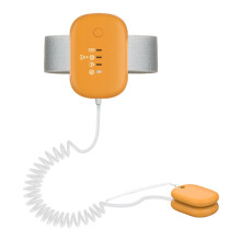 Bedwetting Alarm USB Charging, 3 Modes, Sensitivity Sensors, For Kids Boys Girls, Orange Magnetic Style