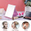Adjustable Rectangular Ultrathin, Leather Exterior, Clearly Hd Mirror, Ultra-thick Mirror, Portable Super Hd 5