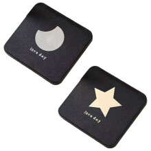 Specchio compatto dal design minimalista, pieghevole a doppia faccia per uomo, donna e ragazza, portatile e resistente, ideale per i viaggi.