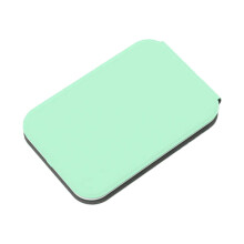 Compagno per il trucco: specchio illuminato a LED, ricaricabile tramite USB per l'utilizzo in movimento, design compatto che garantisce portabilità