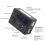 Portable Control Hub with LED Lights Adapter Mini Power Box A 5