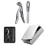 Angled Head Toenail Clippers Professional-silver gray alloy 1