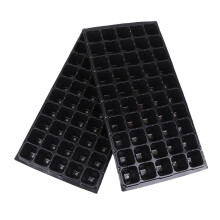 Potting Tray 10Pack 50Cell Seedling Trays Plastic Germination Trays Black Seedling Container Garden Supplies