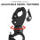 4 Pieces Crutch Holders Walking Stick Holder -90 degrees 7