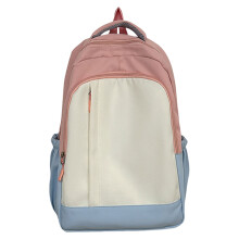Aesthetic Girl's Simple Rucksack Latptop Backpack Book Bag-Pink