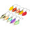 Spoon Lure Casting Spinner With Sequined Hard Baits, Single Hook Fishing Equipment 2