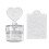 Artistic Manicure Stamp Reusable Silicone Template-love small 1