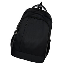 Aesthetic Girl's Simple Rucksack Latptop Backpack Book-Black