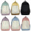 Aesthetic Girl's Simple Rucksack Latptop Backpack Book-Black 2