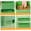 Microgreens Growing Trays BPA  PP Soil Sprouting Trays Stackable SpaceSaving Bean Sprouts Alfalfa Broccoli 4