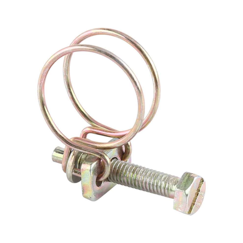 Hose Clamps Double Wire Clips Adjustable 29Mm (2529) Water Barb Pipe Clamp Holder Hoop Plumbing Fastener 9323874389103