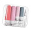 Silicone Cosmetic Containers Secure Closure Different-Pink 1