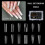 288 Pcs/Set Nail Shapes 12 Types Nails Forms Nails Extension 5