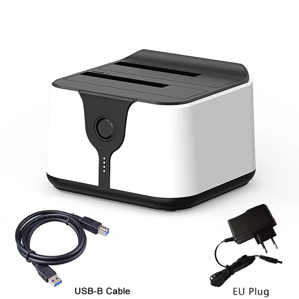Dual Bay Hdd Docking Station One Click Offline Clo 4851732493334