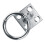Anbinderingplatte, rostfreier Überzug aus Metall, 2