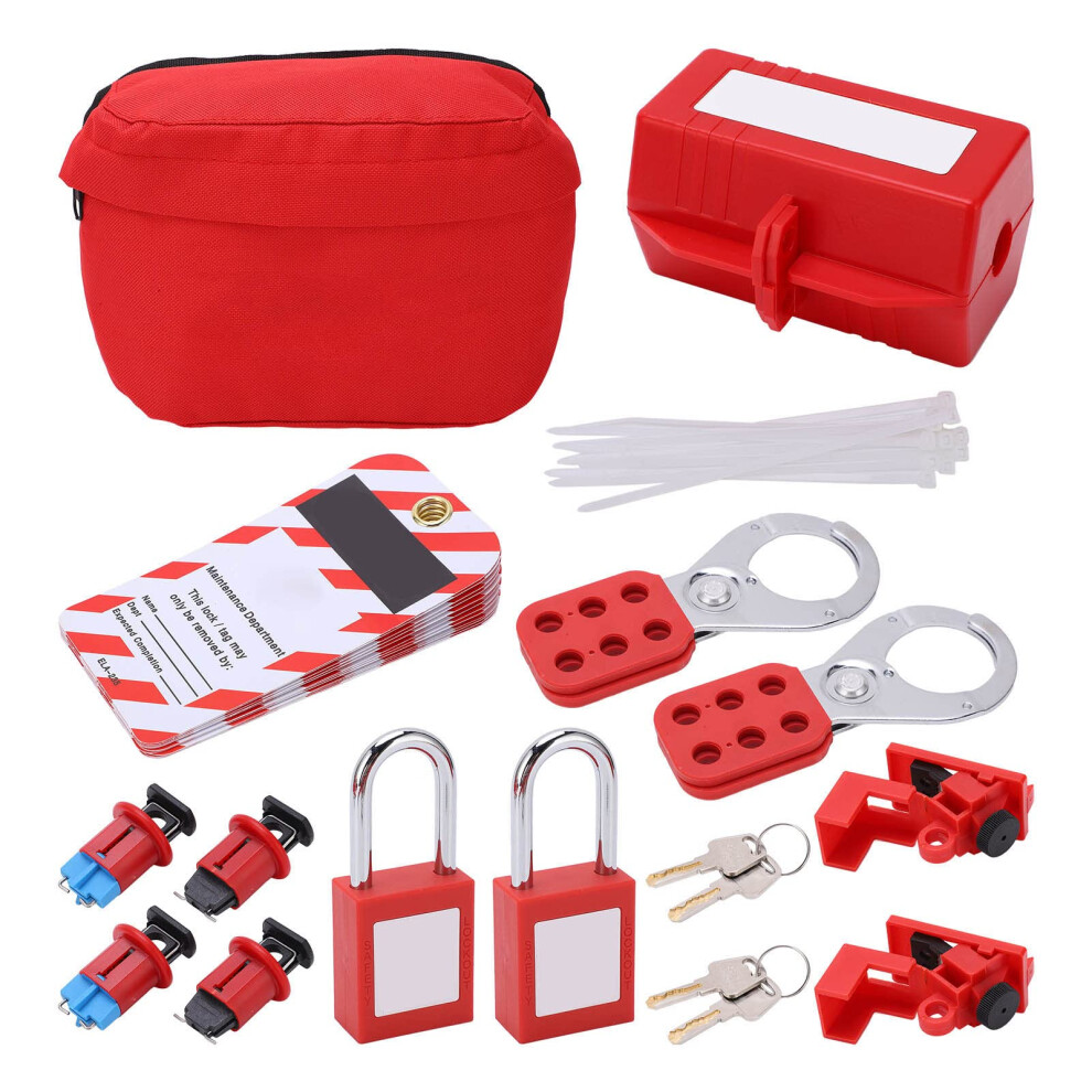 Circuit Breaker Lockout Tagout Kit Flammable And Explosive Rated, Safety Padlock Loto Set For Coal Mines 9105992762613