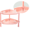 Floor Standing Corner Organizer, Plastic Storage Racks with Easy Assembly, Rustproof And Waterproof Corner Rack for Bathroom, Kitchen, Adjustable Shel 3