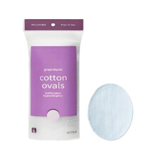 Hochwertiges Make-up-Entferner-Pad aus-Lila Beutel mit 50 Stück