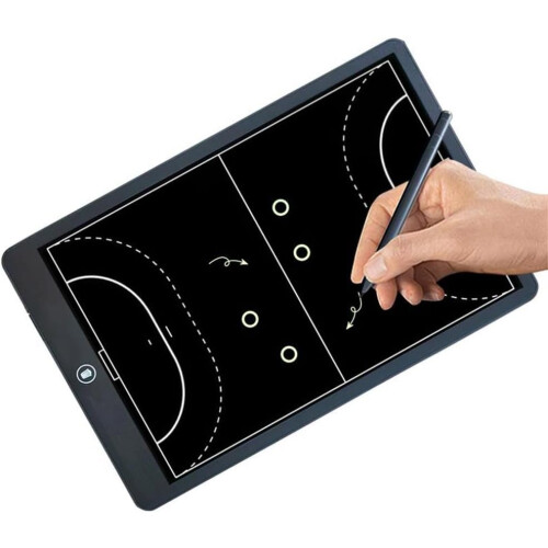 Electronic Soccer Coaching Board 16Inch LCD Screen Strategy Marker Board With Lock Function Vertical Soccer 1