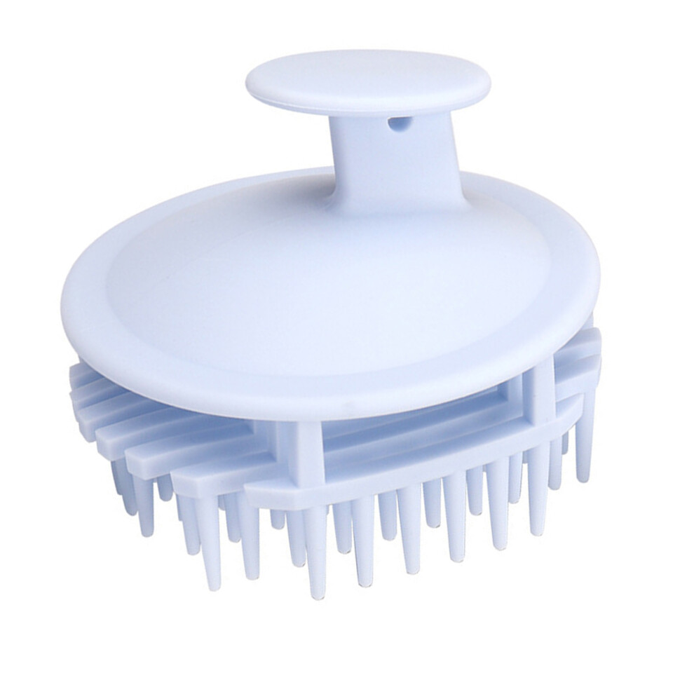 Scalp Massage Brush Shampoo Brush Silicone Scalp-Blue