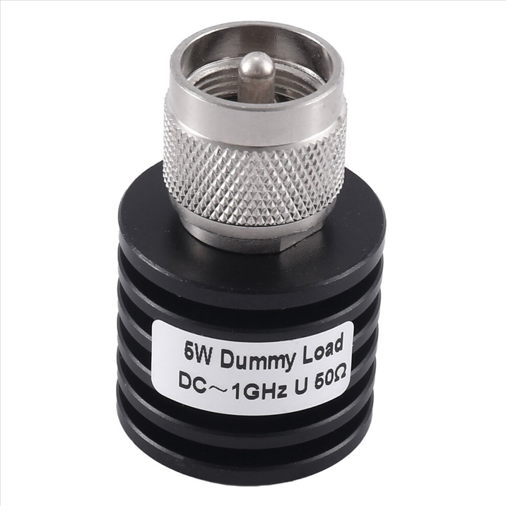 Uhf M Pl259 So239 Male Load High-Power 5W Coaxial 4851175669624