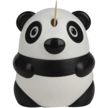 Simpatico porta stuzzicadenti a forma di panda, realizzato in materiale sicuro e facile da usare, per migliorare la tua esperienza culinaria