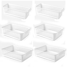 High Capacity Endurance Basket, Eco-Friendly Plastic Storage Solution for Office, Kitchen, and More, Ensuring Your Spaces Stay Neat and Stylish
