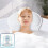 Washable Bath Pillow With Suction Cups Bath Tub Pillows-White 3