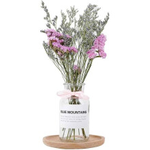 Pampasgräsdekor, naturliga torkade blommor med fluffig textur för gör-det-själv-heminredning, bröllopsdekor, bondgårdsdekor, kontorsdekor,