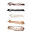 Breathable Invisible Hair Net Elastic Caps for-50cm bulk black 2