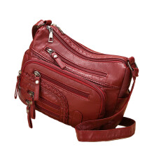 Schoudertassen Mode Trendy Tas met grote capaciteit voor-Rood