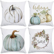 Cásanna Pillow Microfiber poileistear, Dúnadh Zipper Dofheicthe Dearaí Uiscedhath Allamuigh, Priontáil Dhá Thaobhach In-nite sa Mheaisín