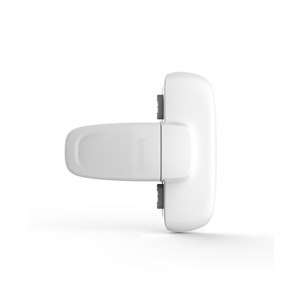 Innovative Child Proof Refrigerator Lock, Special Design For Refrigerators Ensuring Secure Access For Toddlers And Kids (White) White