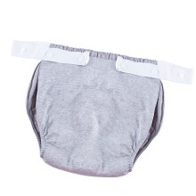 Cotton Leak Proof Incontinence Underwear Pad For-XL grey