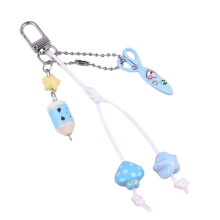 Aesthetic Keychain Braided Rope Bag Charm Keychain-Q1902 1