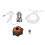 Aquarium-Vulkan-Ornament-Kit, lebensechte 1