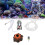 Aquarium-Vulkan-Ornament-Kit, lebensechte 12