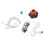 Aquarium-Vulkan-Ornament-Kit, lebensechte 2