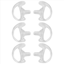 Soft Radio Earmold Replacing Earpiece Insert Acoustic Coil Tube Audio Kits Headphone Accessories M