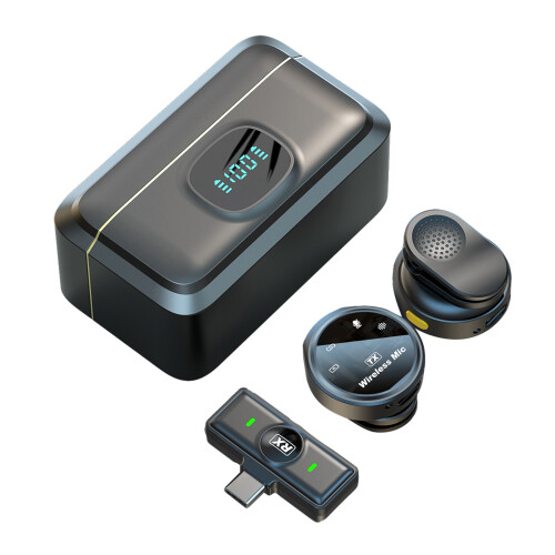 One-Trigger-Two 2,4G-Funkmikrofon, magnetische