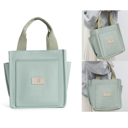 Compacte canvas tas Grote handtas Gemakkelijk mee te-Koffie 2