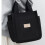 Compacte canvas tas Grote handtas Gemakkelijk mee te-Koffie 6