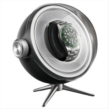 Luxury Automatic Watch Winder with Zero Magnetism Household Silent Led Watches Winding Device Bedside Storage Box