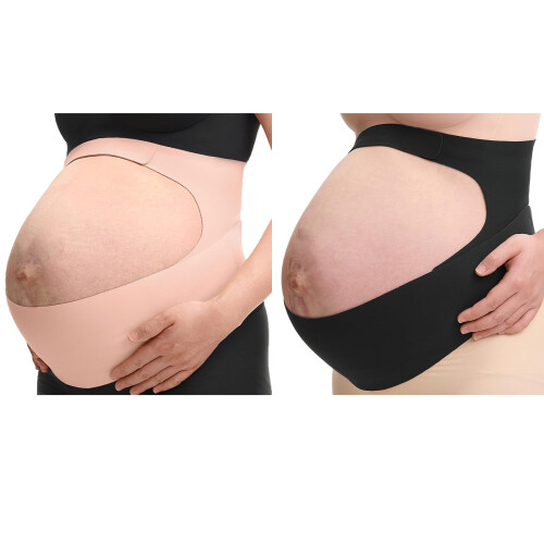 Adjustable Pregnancy Belly Bands With Soft Abdominal-color L 1