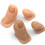 Silicone Pedicure Practice Toes With Natural Texture-Style 1 7